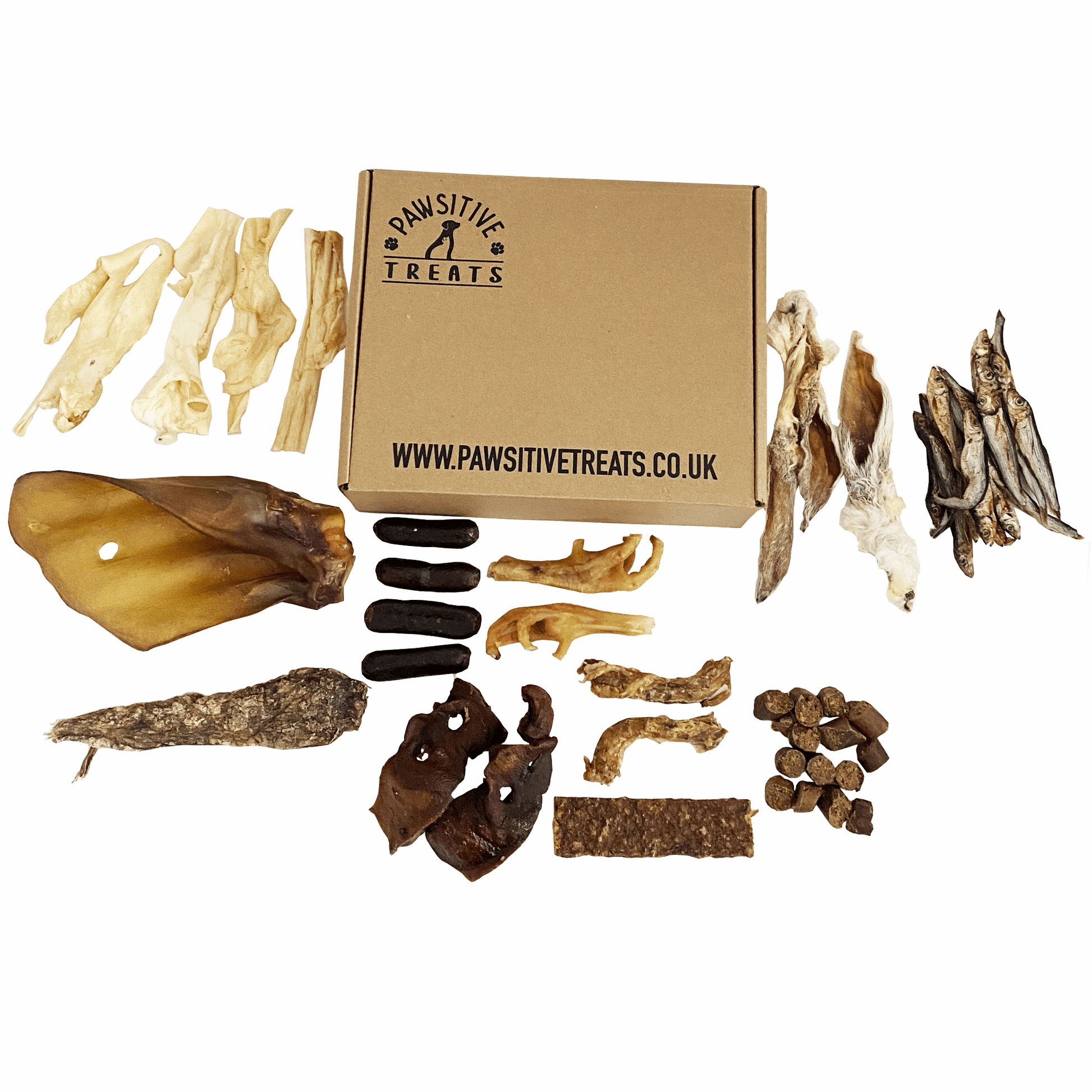 Pawsitive Natural Dog Treats Box - Pawsitivetreatscompany