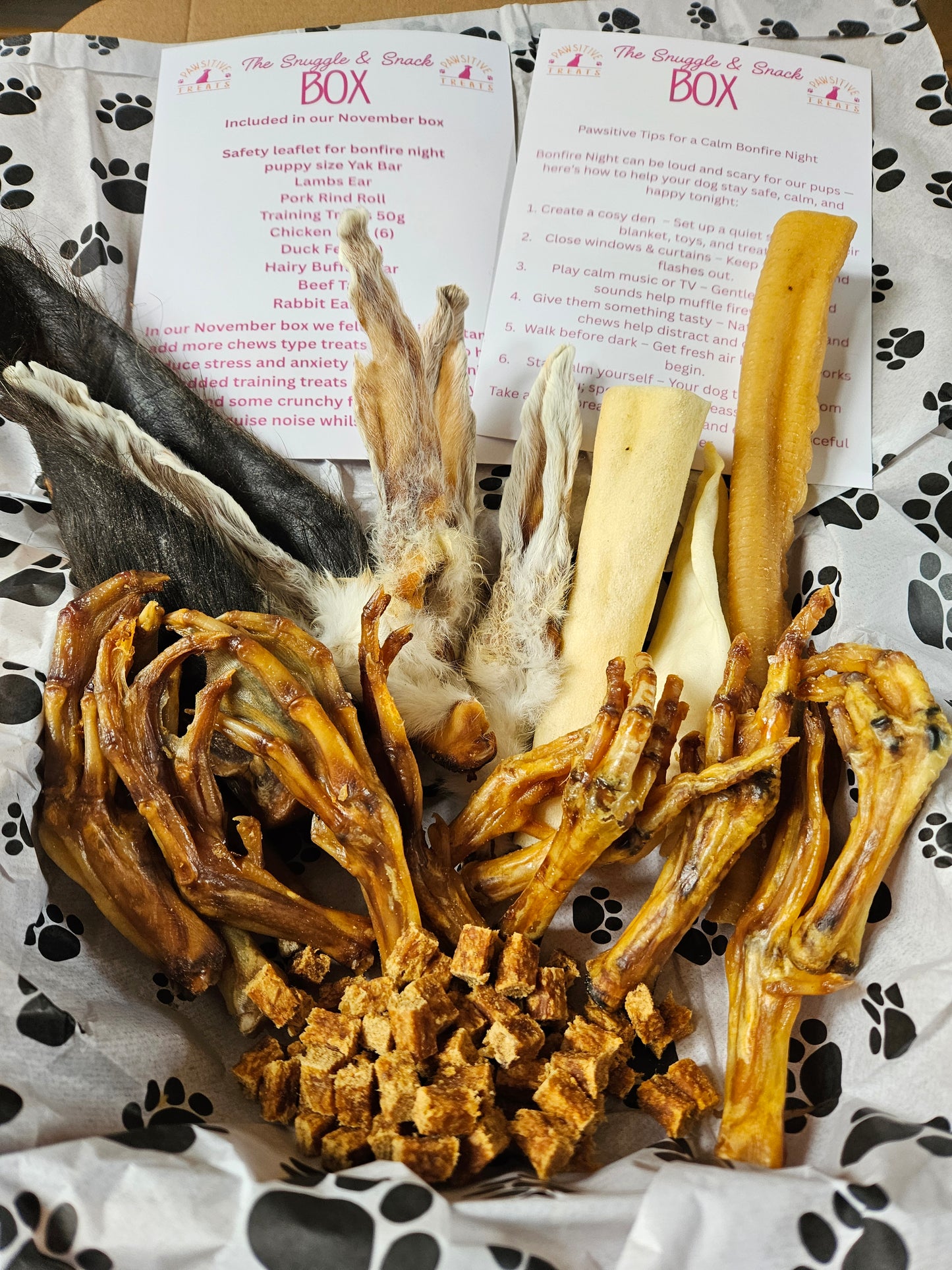 Monthly Dog Treat Subscription Box | 100% Natural Treats | Pawsitive Treats UK