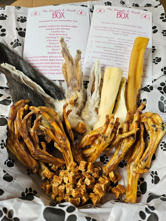 Natural Dog Treat Box | 100% Natural Dog Treats | Pawsitive Treats UK